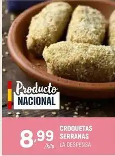 Coviran La despensa - croquetas serranas oferta