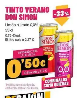AhorraMas Don simón - tinto oferta