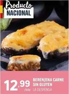 Coviran La despensa - berenjena carne sin gluten oferta