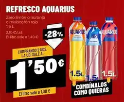 AhorraMas Aquarius - refresco oferta