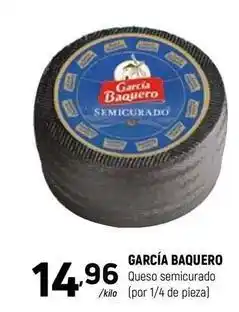 Coviran García baquero - queso semicurado oferta