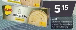 Coviran Albo - atun claro en aceite oliva o aceite oliva virgen extra oferta