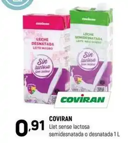 Coviran Coviran - llet sense lactosa semidesnatada o desnatada oferta