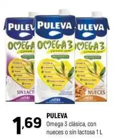 Coviran Puleva - omega 3 clásica, con nueces o sin lactosa oferta