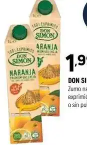 Coviran Don simón - zumo naranja exprimida oferta