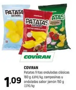 Coviran Coviran - patatas fritas onduladas clásicas oferta