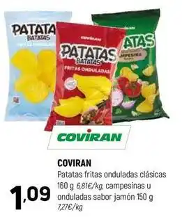 Coviran Coviran - patatas fritas onduladas clásicas oferta
