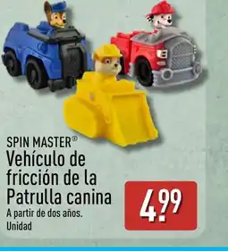 ALDI SPIN MASTER Vehículo de fricción de la Patrulla canina oferta
