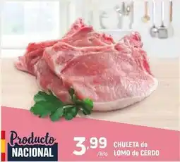 Coviran Chuleta de lomo de cerdo oferta