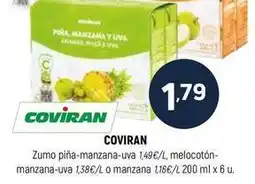 Coviran Coviran - zumo piña-manzana-uva oferta