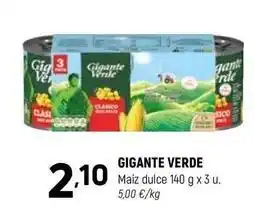 Coviran Gigante verde - maiz dulce oferta