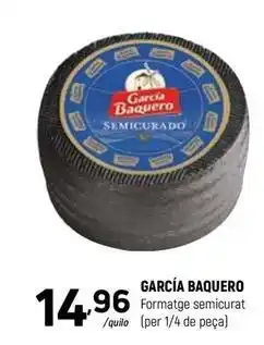 Coviran García baquero - formatge semicurat oferta