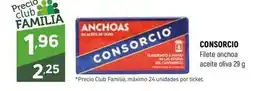 Coviran Consorcio - filete anchoa aceite oliva oferta
