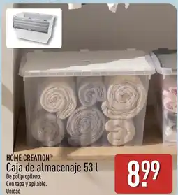 ALDI HOME CREATION Caja de almacenaje oferta