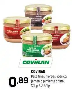 Coviran Coviran - pate finas hierbas oferta