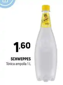 Coviran Schweppes - tonica ampolla oferta