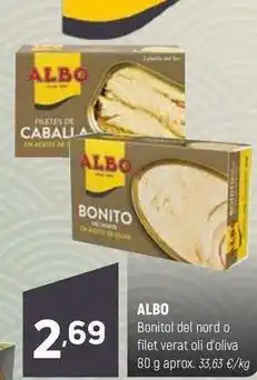 Coviran Albo - bonito del nord o filet verat oli d'oliva oferta