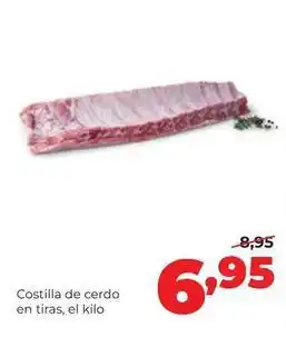Alimerka Costilla de cerdo en tiras oferta