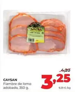 Alimerka Caysan - fiambre de lomo adobado oferta