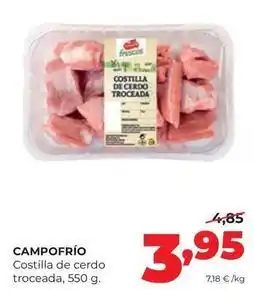 Alimerka Campofrío - costilla de cerdo troceada oferta