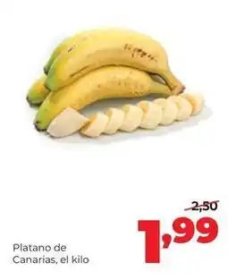 Alimerka Platano de canarias oferta