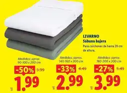 Ocine Livarno - sábana bajera oferta