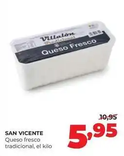 Alimerka San vicente - queso fresco tradicional oferta