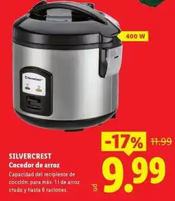 Ocine Silvercrest - cocedor de arroz oferta