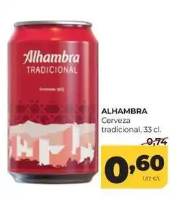 Alimerka Alhambra - cerveza tradicional oferta