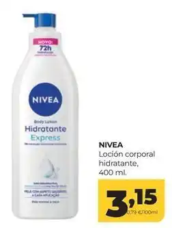 Alimerka Nivea - locion corporal hidratante oferta