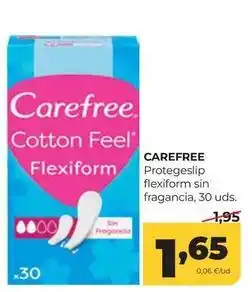 Alimerka Carefree - protegeslip flexiform sin fragancia oferta