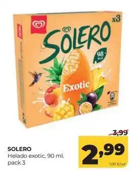Alimerka Solar viejo - helado exotic oferta