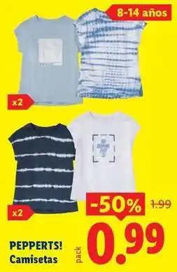 Ocine Pepperts - camisetas oferta