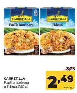 Alimerka Carretilla - paella marinera o fideua oferta