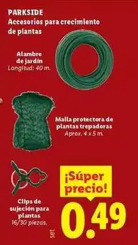 Ocine Parkside - accesorios para crecimiento de plantas oferta