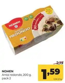 Alimerka Nomen - arroz redondo oferta