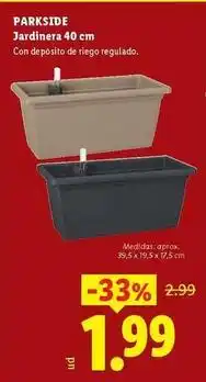 Ocine Parkside - jardinera 40 cm oferta