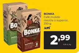 Alimerka Nestlé - bonka cafe molido mezcla o superior oferta