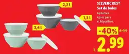 Ocine Silvercrest - set de boles oferta