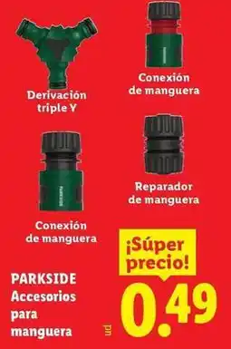 Ocine Parkside - accesorios para manguera oferta