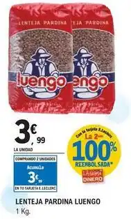 E.Leclerc Luengo - lenteja pardina oferta