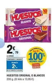 E.Leclerc Huesitos - original o blancos oferta