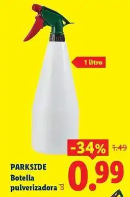 Ocine Parkside - botella pulverizadora oferta