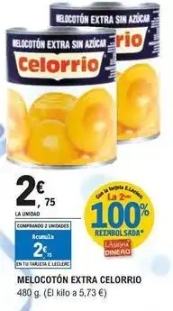 E.Leclerc Celorrio - melocoton extra oferta