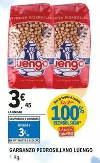 E.Leclerc Luengo - garbanzo pedrosillano oferta