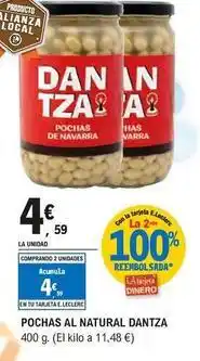 E.Leclerc Dantza - pochas al natural oferta