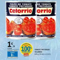 E.Leclerc Celorrio - tomate triturado oferta