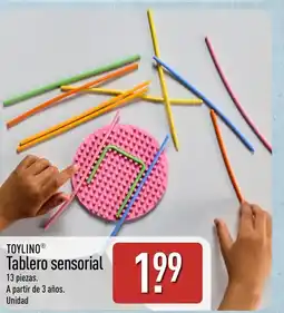 ALDI TOYLINO Tablero sensorial oferta