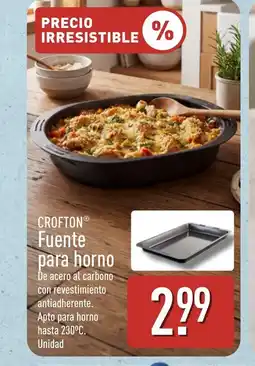 ALDI CROFTON Fuente para horno oferta