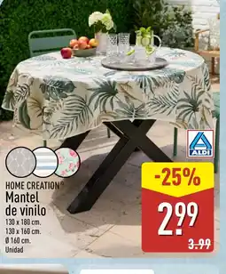 ALDI HOME CREATION Mantel de vinilo oferta
